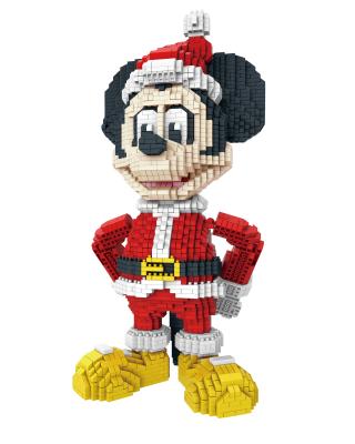 China Construction Toy Hot Selling PIN ZHI XING 8832-1 Mini Mickey Mouse DIY Blocks Toys Model Toys For Children for sale