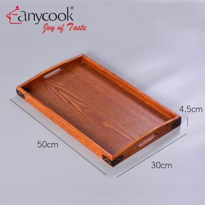 China Wholesale Custom Minimalist Beech Wood Serving Tray with Wooden Cutting Board and Wooden Cheese Board for sale