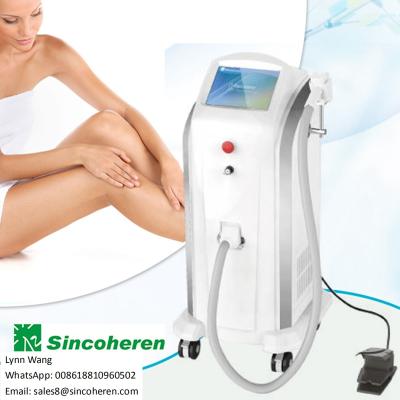 China Painless Alma Ice Platinum Hair Removal 2021 Skin Rejuvenation 808 Painless 808 Diode Laser Bikini Hair Removal 808 1064 for sale