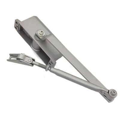 China Modern heavy duty adjustable gear aluminum alloy door closer is suitable for 25-45 kg doors for sale