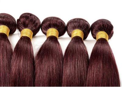 China Weave brasileiro em linha reta colorido vermelho do cabelo de Remy das extensões do cabelo humano à venda