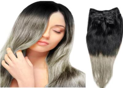 China Body Wave 100% Human  Ombre Hair Extensions / Ombre Human Hair Weave Extensions for sale