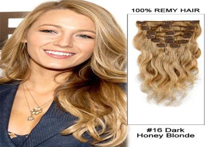 China 16 Inch - 24 Inch Straight Pre Bonded Human Hair Extensions 120g / Bundle for sale