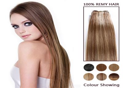 China Piano Long 100 Remy Colored Human Hair Extensions Soft Straight Human Hair Bundles for sale