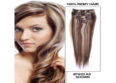 China Piano Color 100 Virgin Remy Hair Extensions Silk And Soft Straight Hair for sale