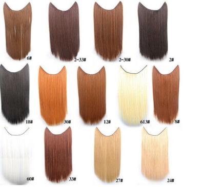 China Grampo colorido das extensões do cabelo do emaranhado Synthetic natural livre dentro com 16