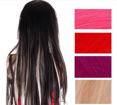 China Extensões sintéticas do cabelo de Ombre, Synthetic extensões de um cabelo da parte à venda