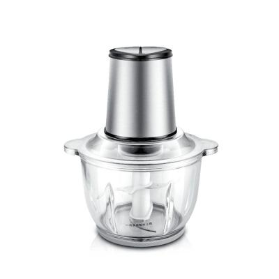 China 2020 NEW Sharp Point 4 Blades 2L Glass Bowl Blender BPA Free Food Chopper Outer Grinder For Meat And Vegetables for sale