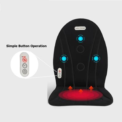 China Vibrating Body Massager Cushion with Quick Heat, Vibration Massage Back Nodes to Release Stress and Fatigue for sale