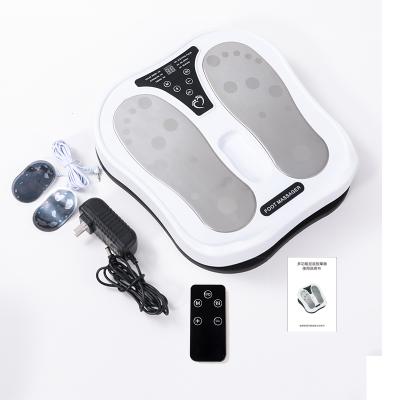 China EMS Foot Massager Calf Tendon Muscle Stretching Hot Compress Deep Acupoints Massage with 15 Modes and 15 Strength Magnet Therapy for sale