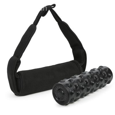 China PU 4 Speeds 2 in 1 Yoga Vibration Massage Electric Geared Foam Roller Massager for Flexibility Training Massage (US&EU Plug) for sale