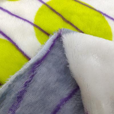 China Antistatic Printed Plannel Fleece 100% Polyester Printed Flannel Fleece Fabric for sale