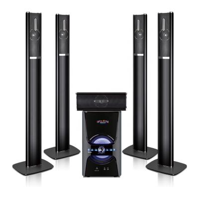 China Super Mini System 5.ch Home Theater Bass Speaker Surround Wooden Box Speaker Home Theater System Tower Stand Speaker for sale