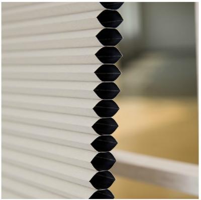 China Windows Honeycomb Shades Manual Cord with Pleated Venetian for sale