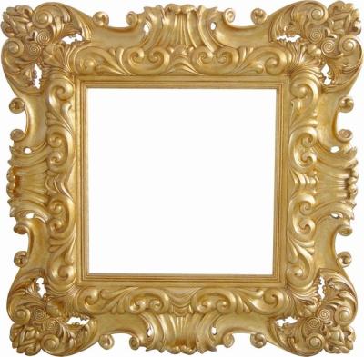 China Polyurethane Decorative Trim Moulding, Smoothed Mirror Frame for sale