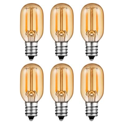 China Edison Vintage 2700K Residential Soft Light T22 4W LED Filament Tubular Halogen Bulb for sale