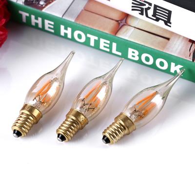 China Residential LED Filament Halogen Bulb C23 Bulb COB Non-Insulated Constant Current Driver 120V 230V 2W 4W 5W E14 for sale