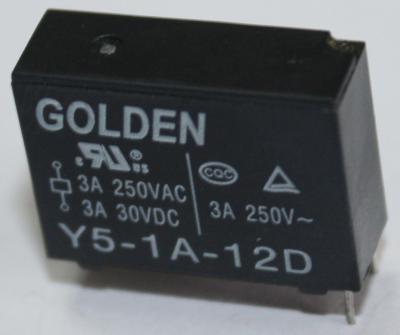 China Y5-1A-12L SRB JZC-43F Signal Relay 3A 12V 0.36-0.8W 5-48VDC SPST/SPDT -40~85C for sale