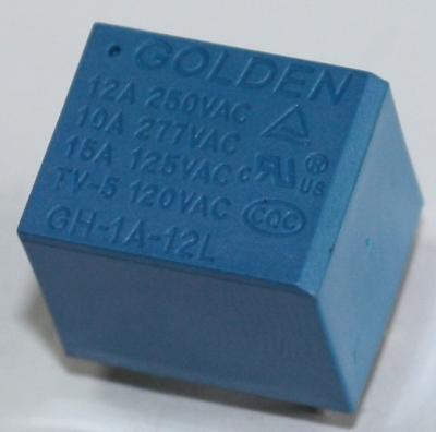 China Blue Small Mini 15A Signal Relay GH JQC-3FF 10A/250VDC 102F/G4A for sale