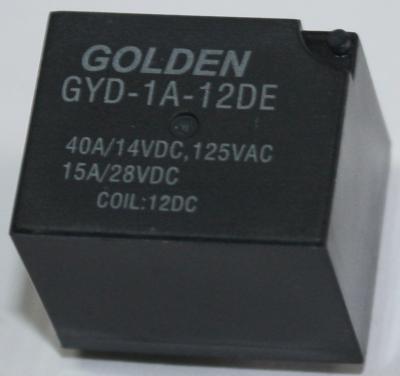 China Goldenes 40 Ampere-Relais-Miniaturleistungsrelais 12V GYD SARB HFKP zu verkaufen