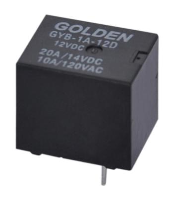 China Goldenes PWB-Miniaturleistungsrelais DC 20A/250V für Haushaltsgeräte zu verkaufen