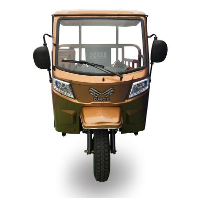 China Adult African Cargo Market Tricycle Powered Gasoline Engine Heavy Cargo Tricycle 3 Wheel for sale