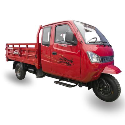 China Self Load 500CC Three Wheel Motorcycle Auto Diesel Cargo Motorized Tricycle for sale