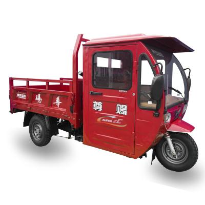 China New cargo van mototricycle high quality three wheeler motorcycle from china truck with closed cabin and cheap price for sale