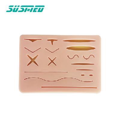 China Nylon Suture Training Pad , Surgical Suture Pad With Wounds Practice Skin for sale