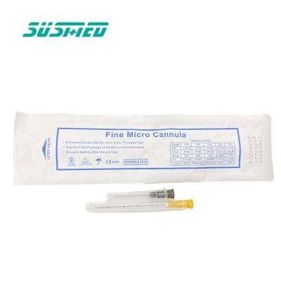 China Disposable Cannula PE Stainless Steel Types and Sizes 18g 21g 22g 23g 25g 27g for sale