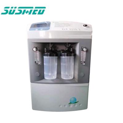 China Metal Oxygen High Flow Concentration Oxygen Generator With Atomization Medical Portable Oxygen Generator for sale