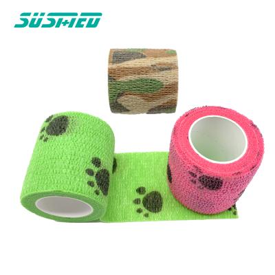 China Nonwoven Cohesive Nonwoven Horse Care Bandage Bandage For Horse Use Horse Bandage Pet Bandage for sale