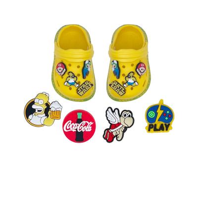 China Clog Charm New Design Game Characters Shoe Accessories Plastic Shoe Parts & Designer Shoe Charms for sale