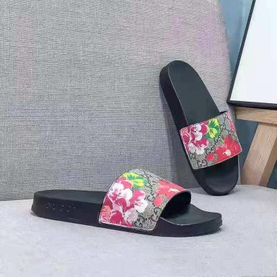 China Fashion trend 2022 NEW FOAM SLIDER SUMMER TOE SLIDE GUCI COMFORTABLE NON-SLIP SEA BEACH OUTDOOR SLIPPERS FLOWER OPEN TOE SLIDE SLIPPERS for sale