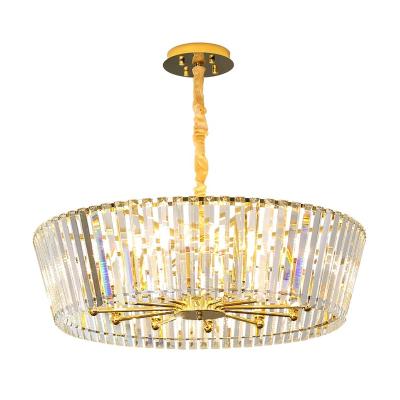 China Modern Luxury Chinese Factory Chandelier Gold Chandelier Indoor Lighting Design Customs Service Ceiling Crystal Chandelier for sale