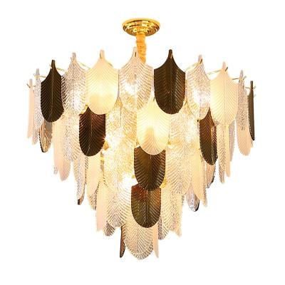 China Modern luxury Chinese factory chandelier gold chandelier indoor lighting design customs service ceiling crystal chandelier for sale