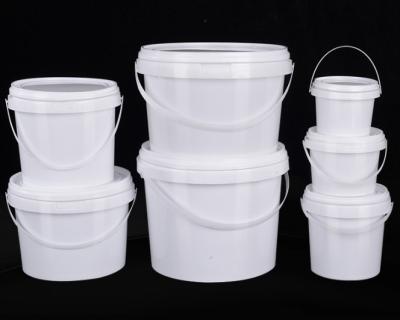 China Lightweight Plastic Oil Bucket With Various Capacity Easy To Clean Te koop