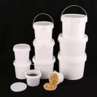 China White Plastic Food Storage Bucket with T/T Payment Method à venda