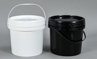 China Thermal Transfer Printing Plastic Food Bucket With Customizable Logo And Available Lid zu verkaufen