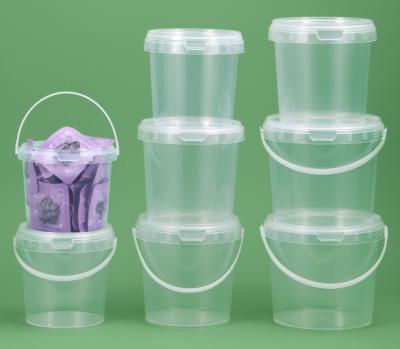 China 0.2L-30L Capacity Plastic Food Bucket for Sustainable Storage for sale