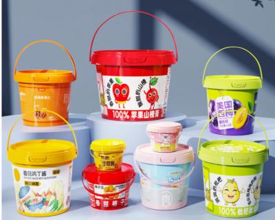 China Reusable Food Grade Buckets With Dishwasher Safe And Stackable Features zu verkaufen