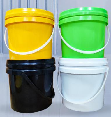 China Handle Included Food Grade Buckets Reusable for Food Distribution zu verkaufen