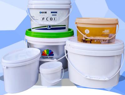 Cina PP / HDPE Material Oval Plastic Bucket with IML Printing Or Screen Printing in vendita