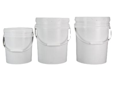 Κίνα 20L Lubrication Repository Lubricant Vessel OEM White Rectangle Square Pails For Varied Shapes προς πώληση