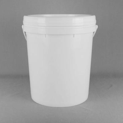 Cina gallone chimico Pail For Pigments di plastica del secchio 6 della radura 23L in vendita