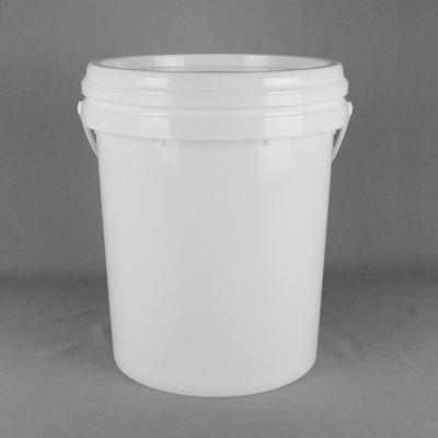 China Het schermdruk 19L 5 Gallons Plastic Emmers voor Latexverf Te koop