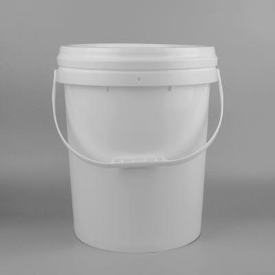 China Het Vrije Polypropyleen van BPA het Voedselbrandkast van 5 Gallon Witte Emmers voor Verf Te koop