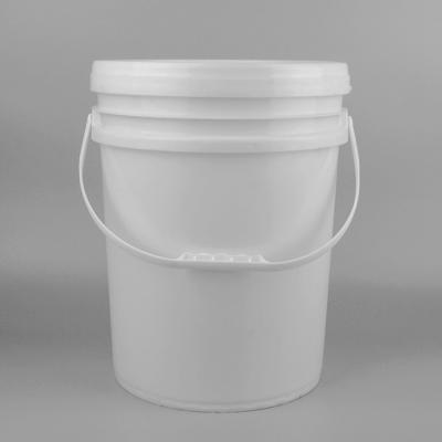 China 30*27*38cm Emmer van de 5 Gallon de Plastic Verf met Deksel Aangepaste Kleur Te koop