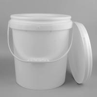 China 18L Polypropylene Plastic Paint Can Containers For Wall Paint for sale