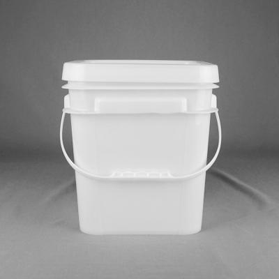 China 9L Square Plastic Bucket for sale